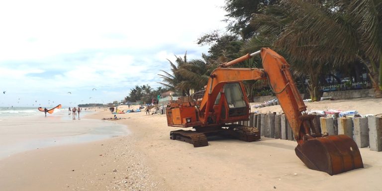 Binh Thuan beaches erosion