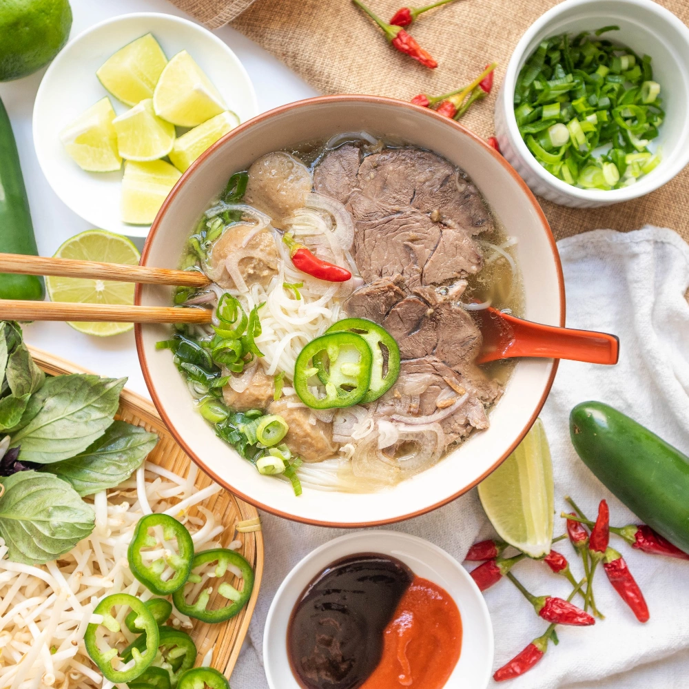 Pho soup. Exploring the Vibrant World of Vietnam Street Food