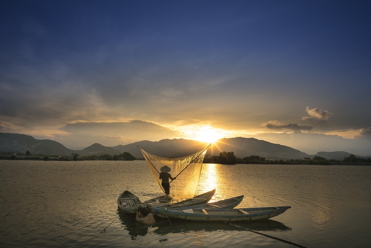 Mekong Delta fishing