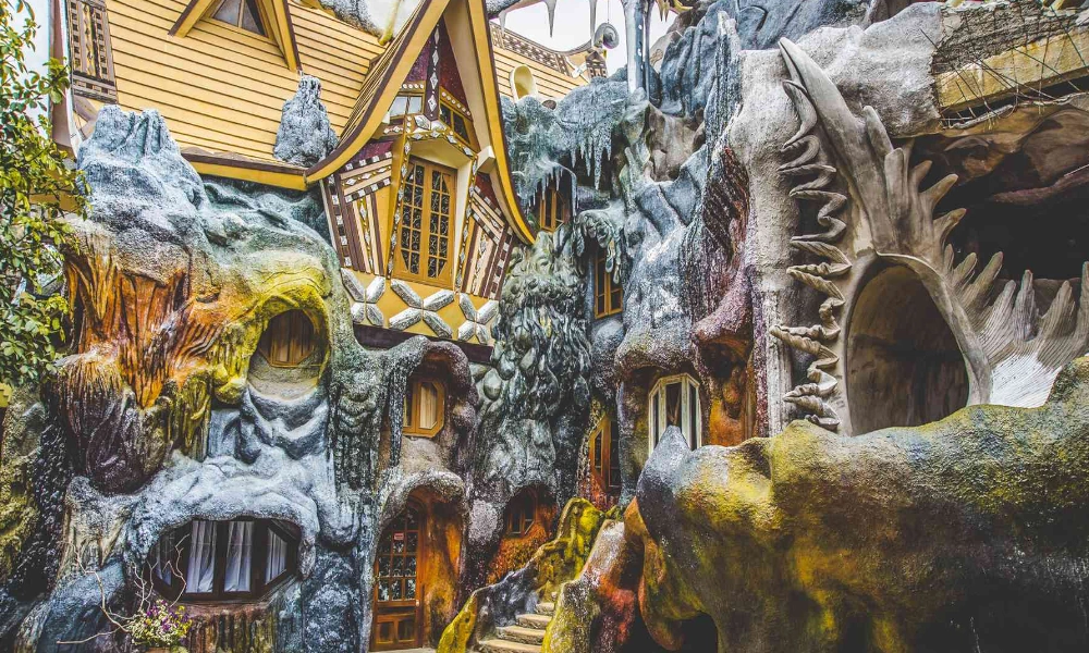 Crazy House: Officially called the Hang Nga Guesthouse, this whimsical structure looks like something out of a fairy tale